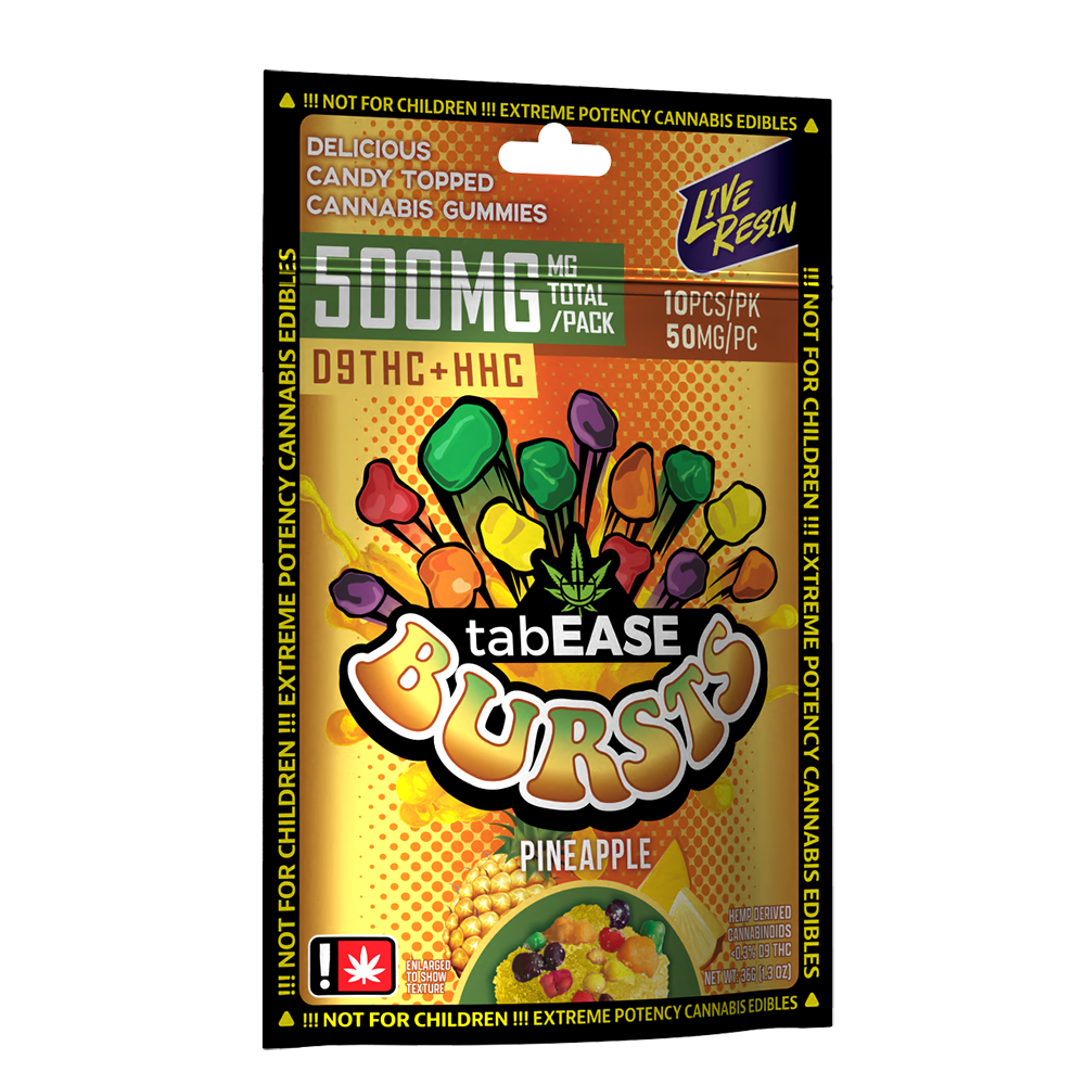 Pineapple Paradise Mg Thc Hhc Nerd Gummies Pc Tabease